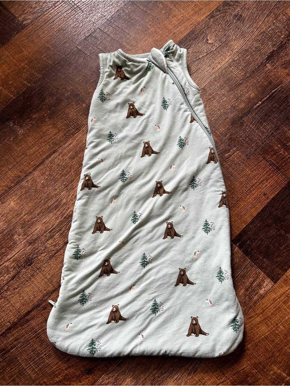 Kyte BABY Quilted Sleep Sack with Sage Trim